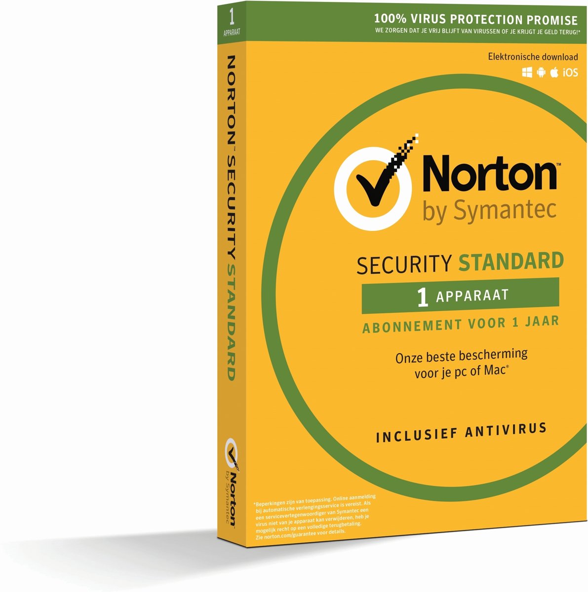 Norton Security Standaard 2019 1 Apparaat | 1 Jaar | Windows / Mac